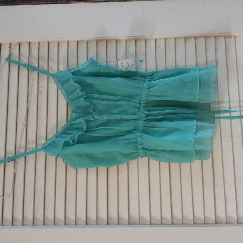 Teal tank top new